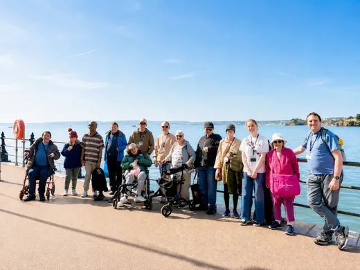 Isle of Wight — Spiral group holiday photo